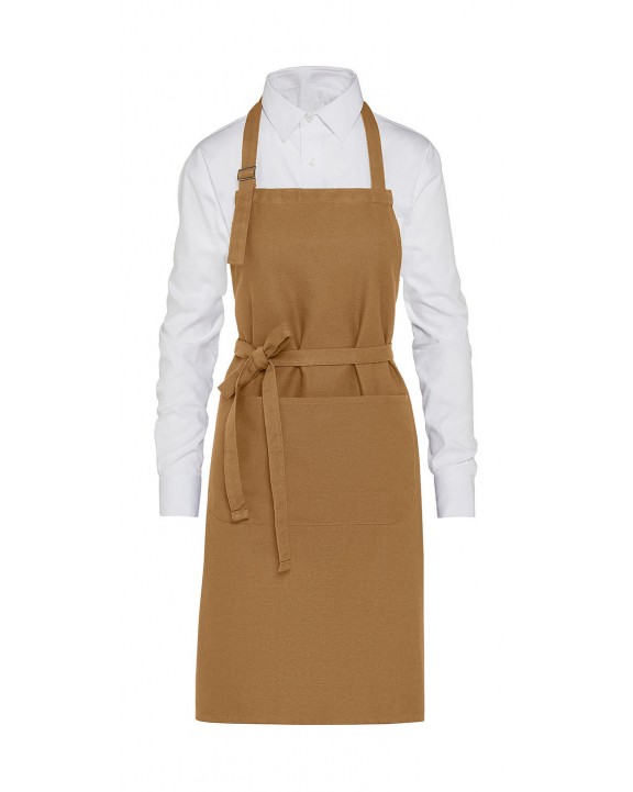 Tablier personnalisable SG CLOTHING LISBON - Organic Heavyweight Bib Apron with Pocket