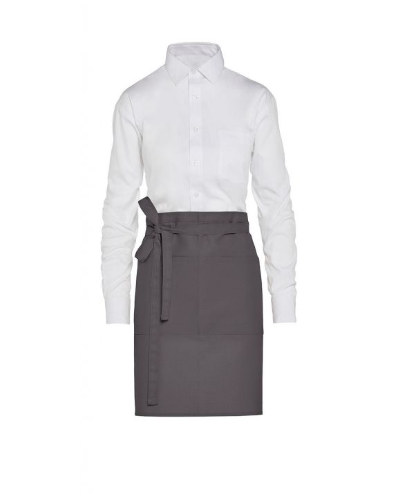 Tablier personnalisable SG CLOTHING BRUSSELS - Short Recycled Bistro Apron with Pocket
