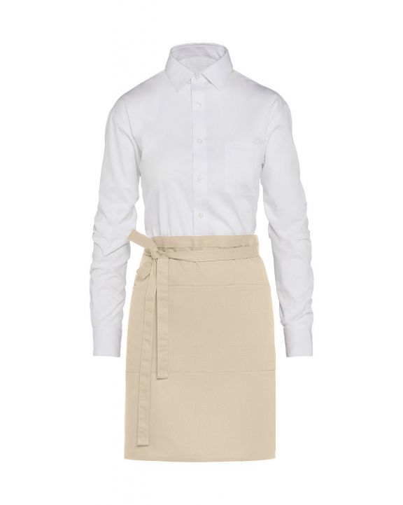 Tablier personnalisable SG CLOTHING BRUSSELS - Short Bistro Apron with Pocket