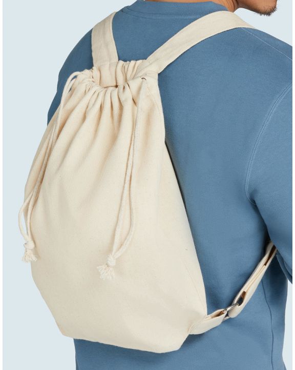 Tas & zak SG CLOTHING Canvas Backpack Straps and Drawstring voor bedrukking & borduring