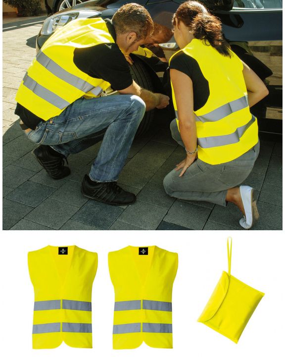 Gilet de sécurité personnalisable KORNTEX Basic Safety-Vest Duo-Pack 