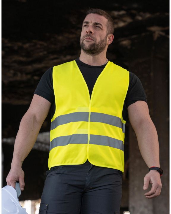 Fluohesje KORNTEX Basic Car Safety Vest for Print "Karlsruhe" voor bedrukking & borduring