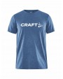 T-shirt CRAFT Community Logo SS Tee Jr voor bedrukking &amp; borduring