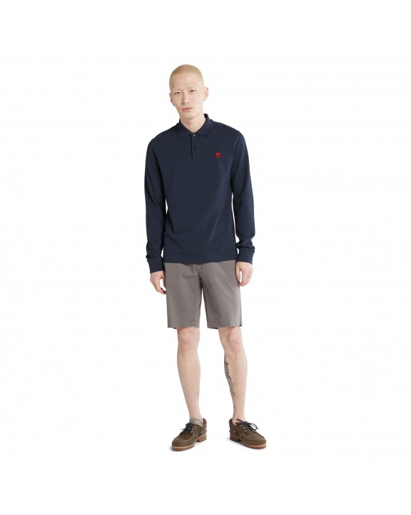 Polo personnalisable TIMBERLAND PRO Polo LS piqué slim