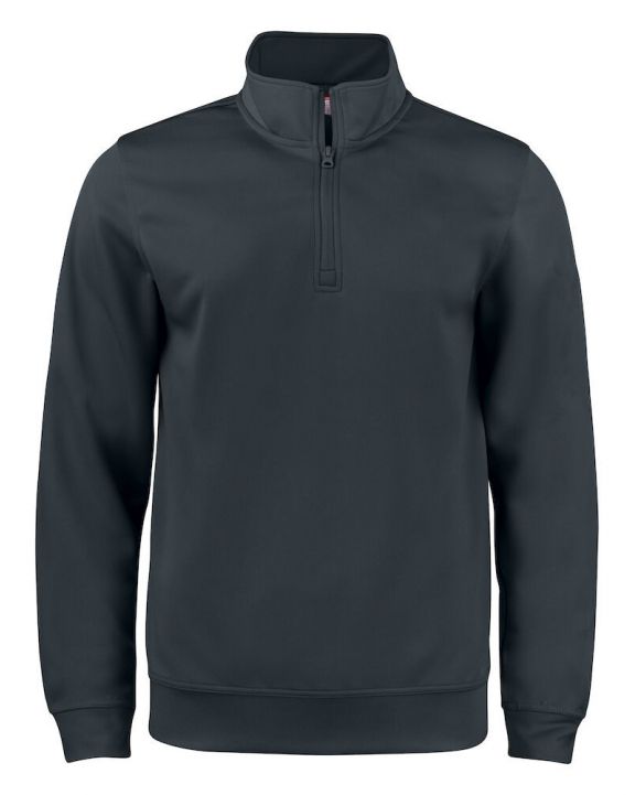 Sweatshirt CLIQUE Basic Active Half Zip Junior personalisierbar