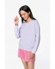 Sweater NATIVE SPIRIT Ecologisch badstof damessweater voor bedrukking & borduring