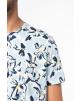 T-shirt NATIVE SPIRIT Ecologisch heren-T-shirt met tropische print voor bedrukking & borduring