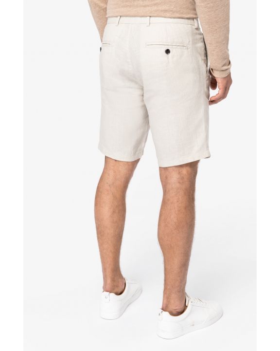  NATIVE SPIRIT Bermuda-Shorts aus Leinen für Herren personalisierbar