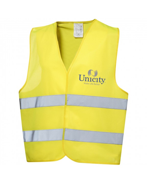 Gilet de sécurité personnalisable 4DO Gilet de sécurité dans une pochette pour usage professionnel Watch-out RFX™