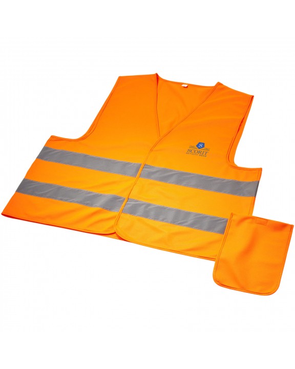 Gilet de sécurité personnalisable 4DO Gilet de sécurité dans une pochette pour usage professionnel Watch-out RFX™