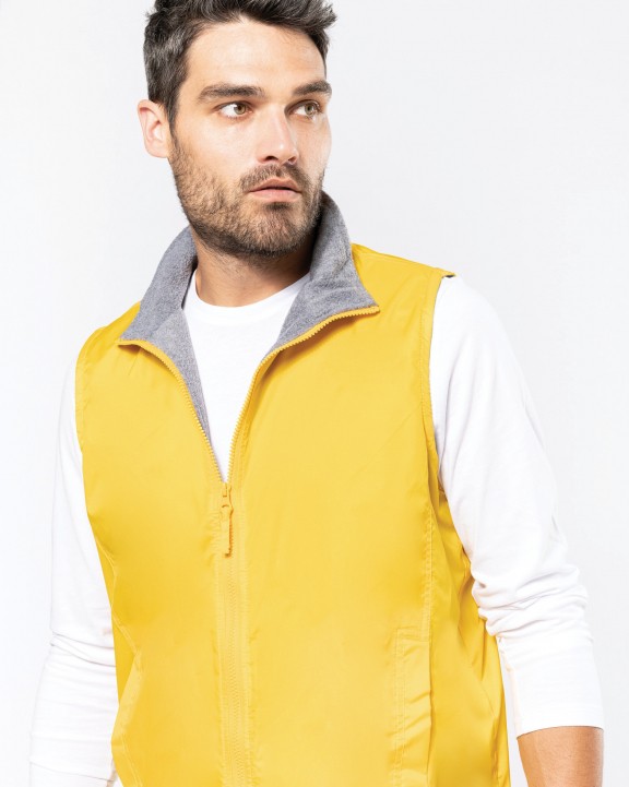 KARIBAN Unisex-Bodywarmer mit Fleecefutter Jacke personalisierbar