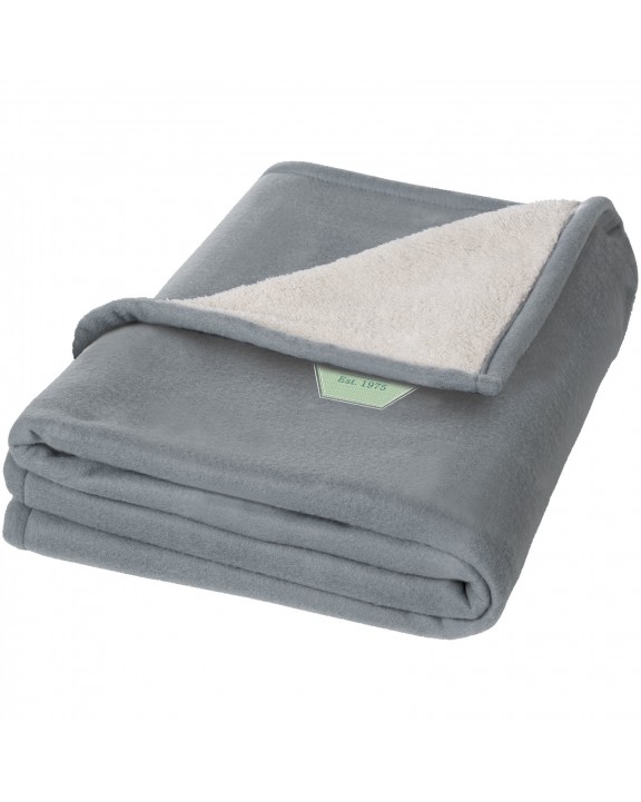 Plaid personnalisable SEASONS Plaid Springwood en polaire sherpa douce
