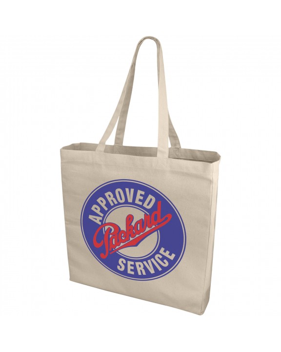 4DO Odessa 220 g/m² Baumwoll Tragetasche 13L Tote Bag personalisierbar