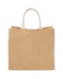 4DO Harry farbige Jute Tragetasche 25L Tote Bag personalisierbar
