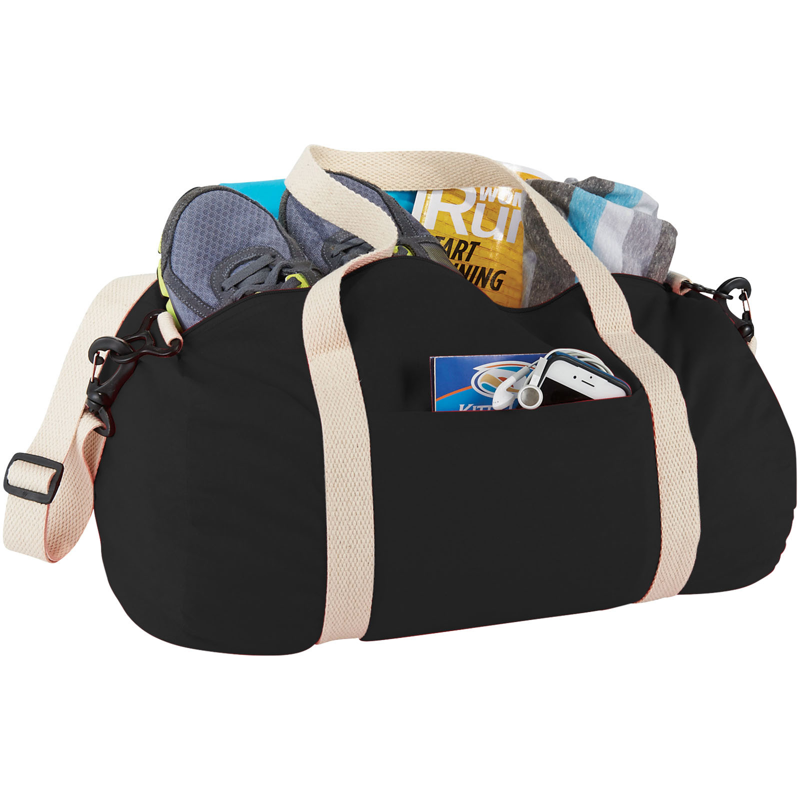 4DO The Cotton Barrel Reisetasche 25L 120195 Tasche zum Personalisieren Quatrieme Dimension