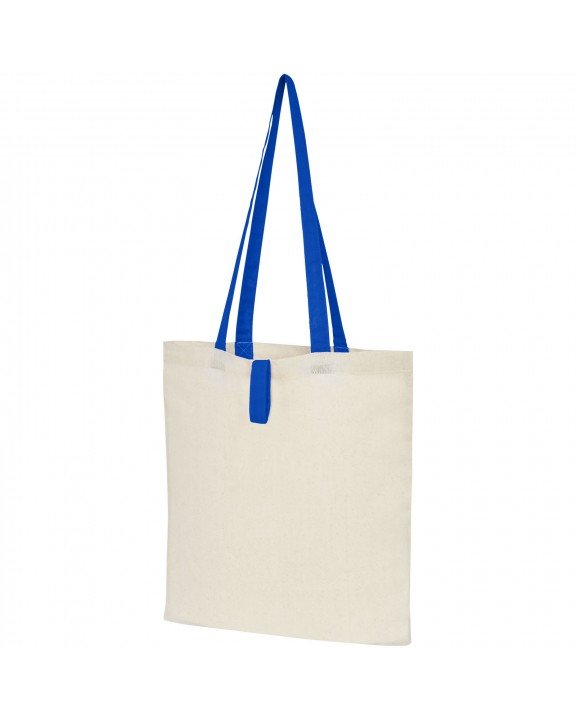 Tote bag 4DO Nevada 100 g/m² katoenen opvouwbare draagtas 7L voor bedrukking &amp; borduring