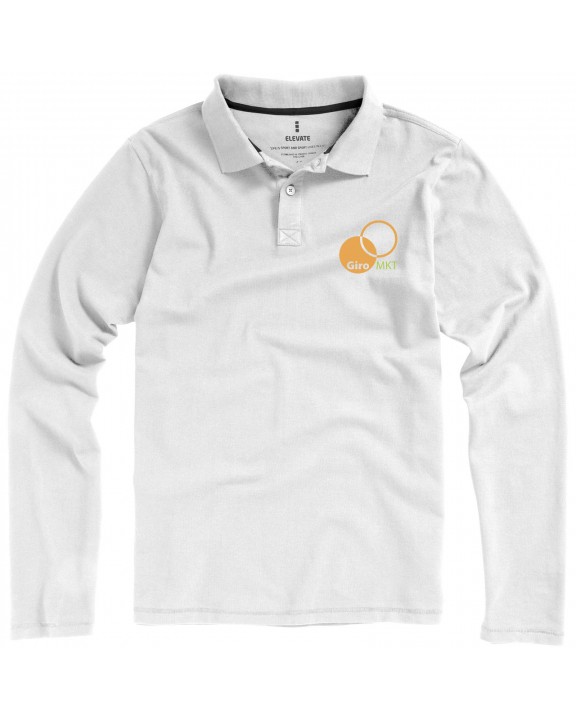 Polo personnalisable ELEVATE Polo manches longues homme Oakville