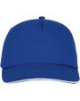 Casquette personnalisable ELEVATE Casquette sandwich 5 panneaux Styx