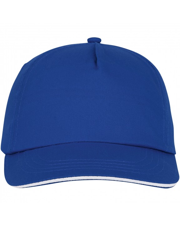 Casquette personnalisable ELEVATE Casquette sandwich 5 panneaux Styx