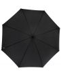 Parapluie personnalisable LUXE Parapluie Fontana de 23" à ouverture automatique avec aspect carbone et poignée courbe