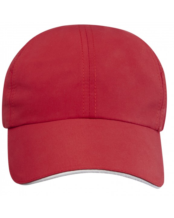 Casquette personnalisable ELEVATE Casquette sandwich 6 panneaux Morion GRS recyclée ajustable