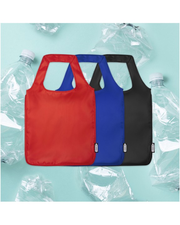 4DO Ash große faltbare rPET Tragetasche 14L Tote Bag personalisierbar