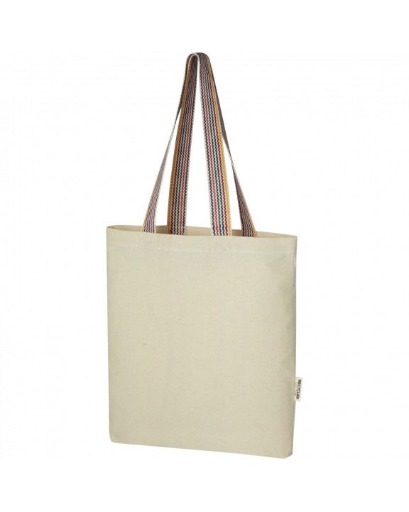 4DO Rainbow 180 g/m² recycelte Tragetasche 5L Tote Bag personalisierbar