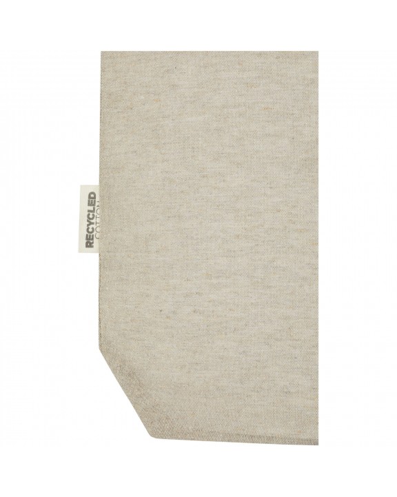 4DO Pheebs 150 g/m² recycelte Tragetasche mit Frontfach 9L Tote Bag personalisierbar