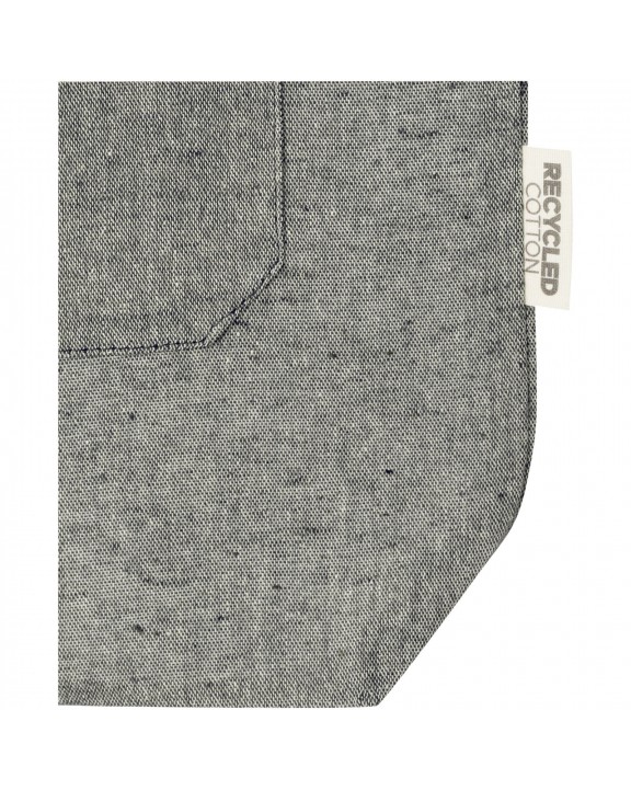 4DO Pheebs 150 g/m² recycelte Tragetasche mit Frontfach 9L Tote Bag personalisierbar