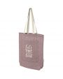 4DO Pheebs 150 g/m² recycelte Tragetasche mit Frontfach 9L Tote Bag personalisierbar