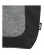 Tote bag personnalisable 4DO Sac shopping Reclaim recyclé GRS bicolore à fermeture éclair de 15 L