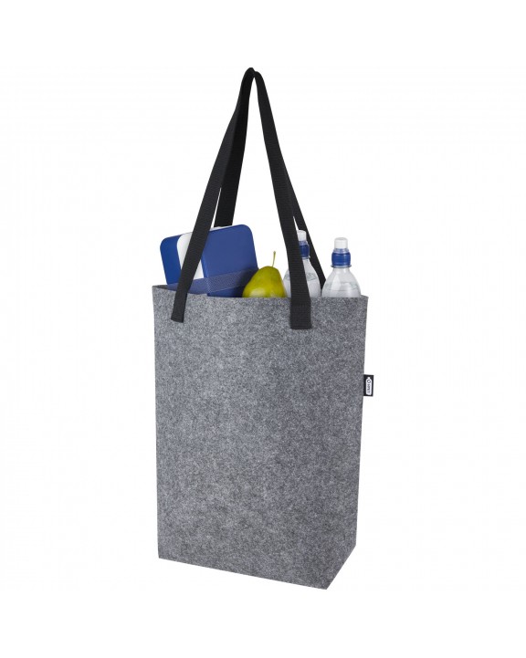 4DO Felta Tragetasche aus GRS-recyceltem Filz mit breitem Boden 12 L Tote Bag personalisierbar