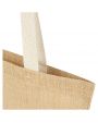 4DO Juta 300 g/m² Jute Tragetasche 7 L Tote Bag personalisierbar