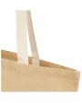 4DO Juta 300 g/m² Jute Tragetasche 12 L Tote Bag personalisierbar