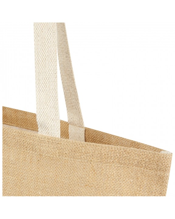 4DO Juta 300 g/m² Jute Tragetasche 12 L Tote Bag personalisierbar