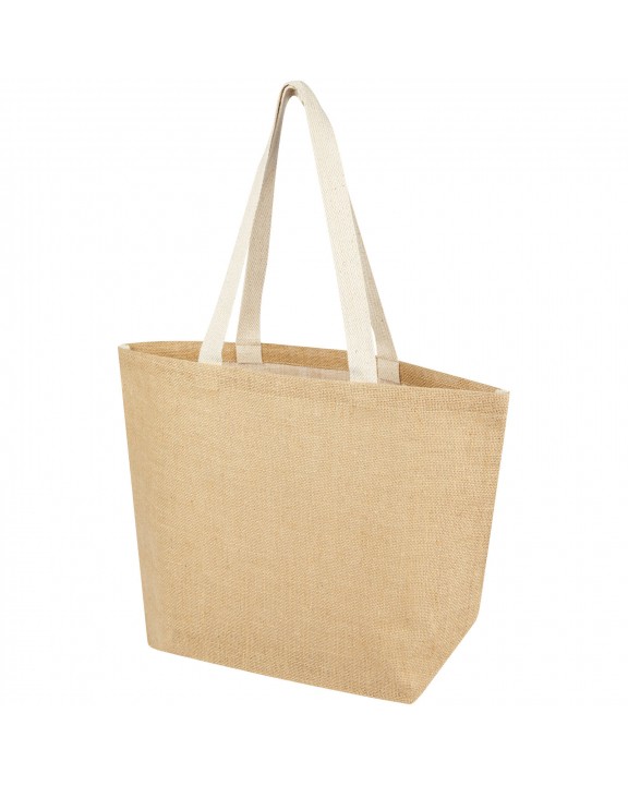 4DO Juta 300 g/m² Jute Tragetasche 12 L Tote Bag personalisierbar