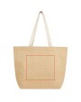 4DO Juta 300 g/m² Jute Tragetasche 12 L Tote Bag personalisierbar