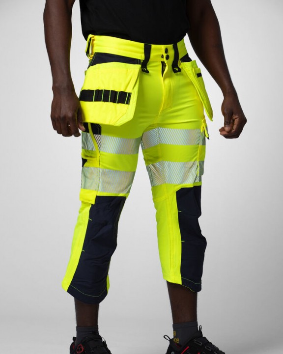 Pantalon personnalisable PROJOB 6577 PANTACOURT EN ISO 20471 CLASSE 2/1
