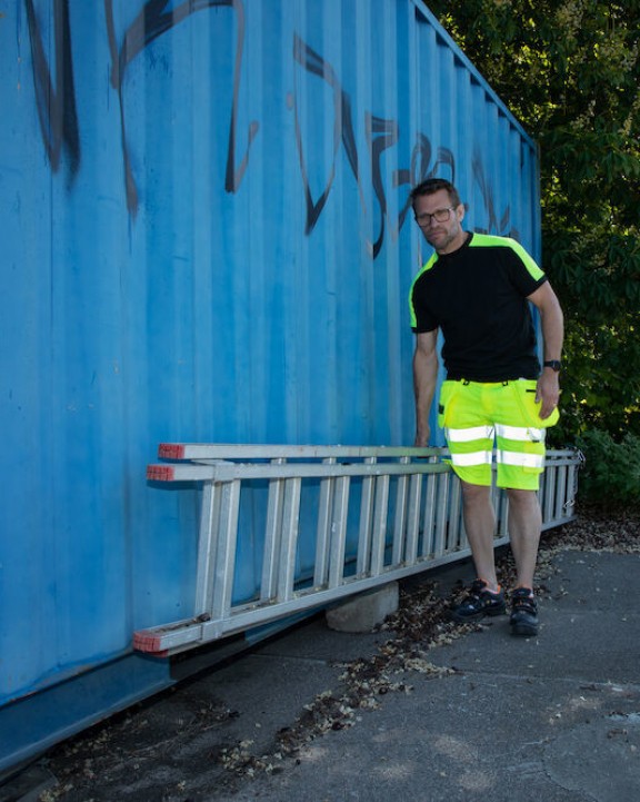 Bermuda & short personnalisable PROJOB 6575 SHORT STRETCH EN ISO 20471 CLASSE 2/1