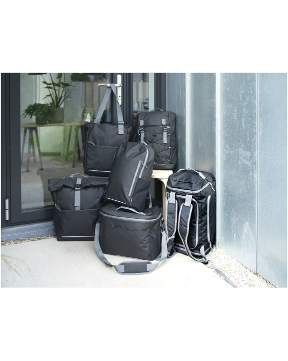 4DO Aqua wasserabweisende 14" Laptop-Tragetasche aus GRS Recyclingmaterial 14 L Tote Bag personalisierbar
