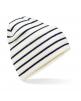 Muts, Sjaal & Wanten BEECHFIELD Original Deep Cuffed Striped Beanie voor bedrukking & borduring