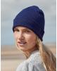 Mütze, Schal & Handschuh BEECHFIELD Organic Cotton Fine Knit Beanie personalisierbar
