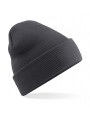 BEECHFIELD POLYLANA® ORIGINAL CUFFED BEANIE gris graphite personnalisable