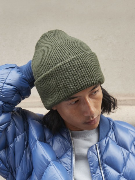 Bonnets, Écharpes & Gants à personnaliser BEECHFIELD CLASSIC ENGINEERED DEEP CUFFED BEANIE 