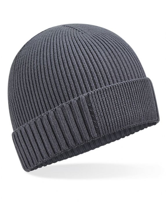 Casquette personnalisable BEECHFIELD Organic Cotton Engineered Patch Beanie