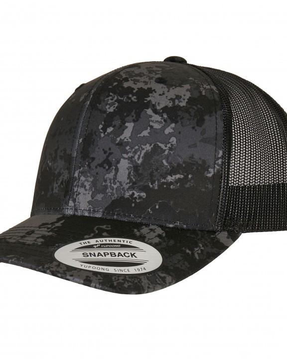 Casquette personnalisable FLEXFIT YP CLASSICS® VEIL CAMO™ RETRO TRUCKER