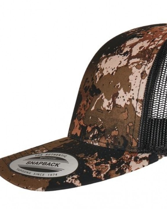 Casquette personnalisable FLEXFIT YP CLASSICS® VEIL CAMO™ RETRO TRUCKER