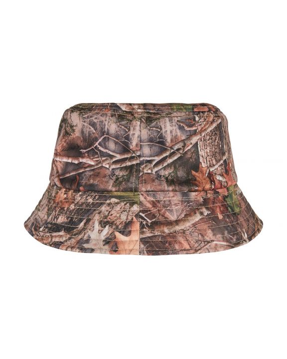 Casquette personnalisable FLEXFIT Sherpa Real Tree Camo Reversible Bucket Hat