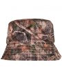 Casquette personnalisable FLEXFIT Sherpa Real Tree Camo Reversible Bucket Hat