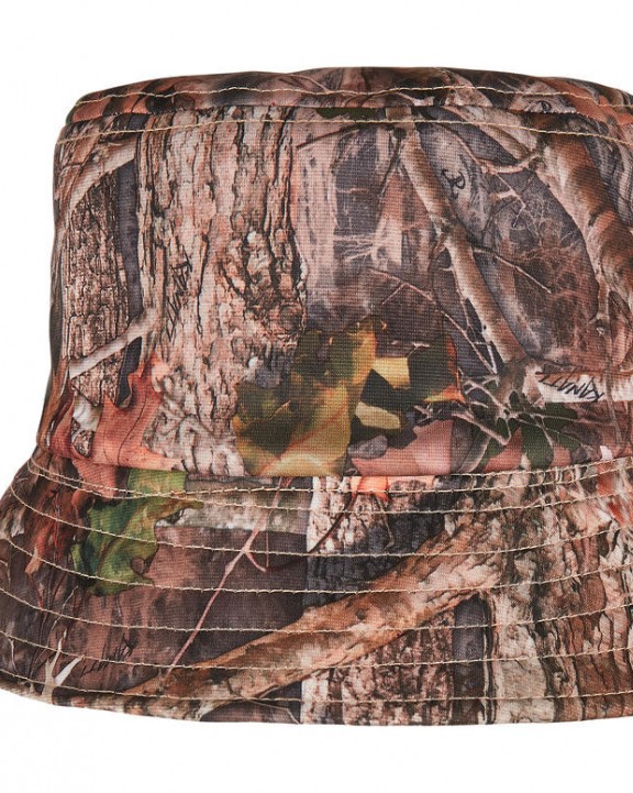 Casquette personnalisable FLEXFIT Sherpa Real Tree Camo Reversible Bucket Hat